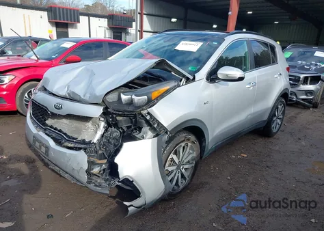 2019 Kia Sportage Ex из США, поврежденный, VIN KNDPNCAC5K7500403